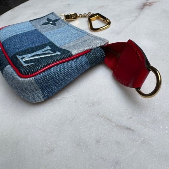 Louis Vuitton Monogram Denim Micro Pochette Accessoires - Picture 8 of 12